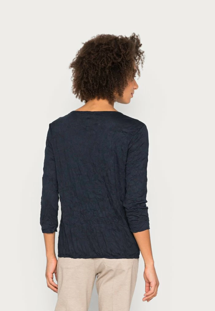 TOM TAILOR CRINCLE - Long Sleeved Top - Sky Captain Blue 5 TOM TAILOR CRINCLE - Long Sleeved Top - Sky Captain Blue - Image 3