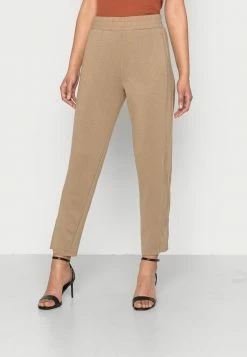 TOM TAILOR PANTS - Tracksuit Bottoms - Dark Sepia