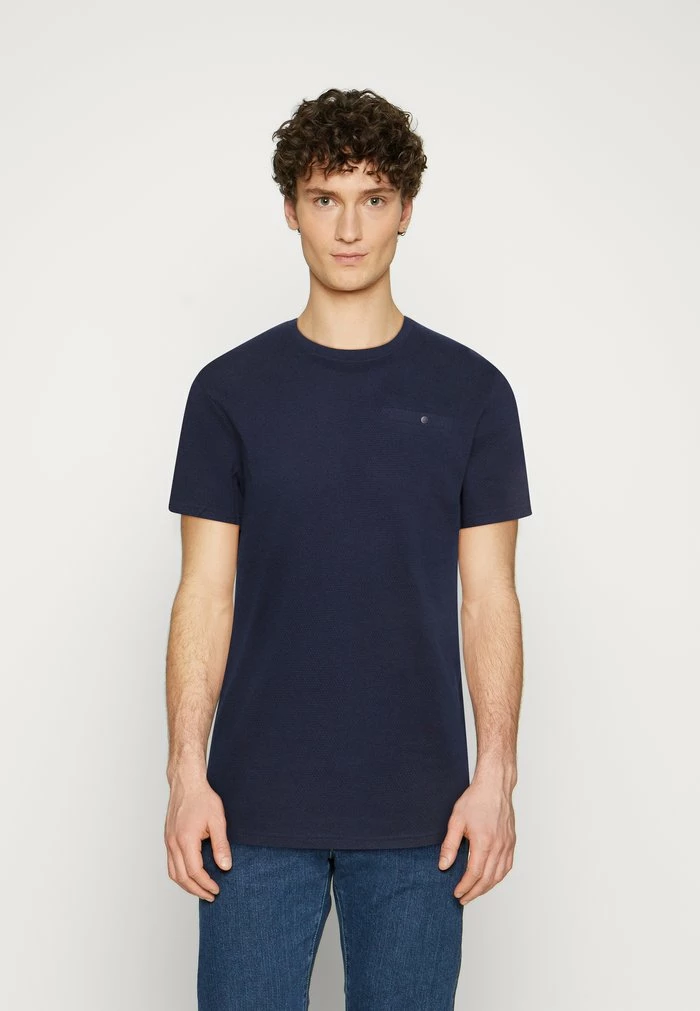 TOM TAILOR Basic T-shirt - Sky Captain Blue 3 TOM TAILOR Basic T-shirt - Sky Captain Blue