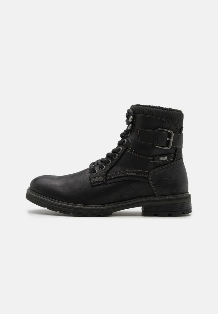 TOM TAILOR Lace-up Ankle Boots - Black 3 TOM TAILOR Lace-up Ankle Boots - Black