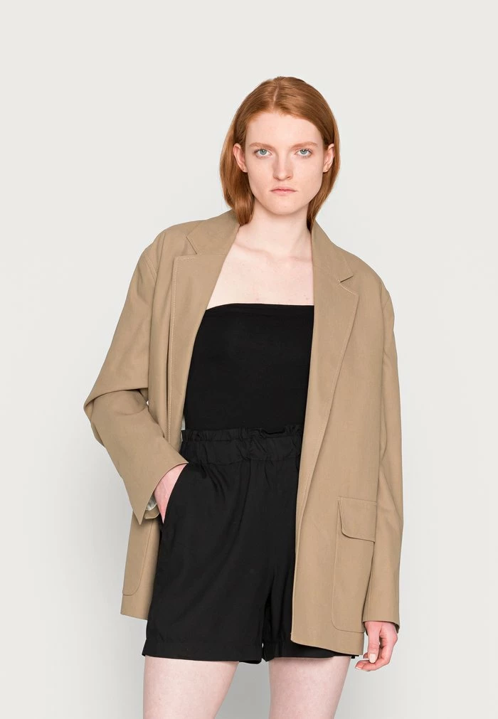 TOM TAILOR PANTS LOOSE FIT - Shorts - Deep Black 4 TOM TAILOR PANTS LOOSE FIT - Shorts - Deep Black - Image 2