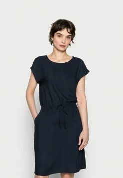 TOM TAILOR DRESS CASUAL WITH POCKETS - Day Dress - Sky Captain Blue