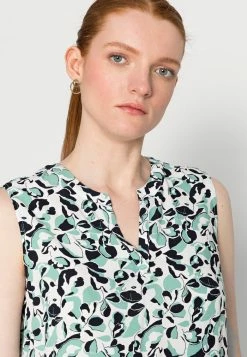 TOM TAILOR SLEEVELESS - Top - Offwhite Green Floral Design 11 TOM TAILOR SLEEVELESS - Top - Offwhite Green Floral Design -TOM TAILOR online store 0129fd6a381449ab8b313a6e440e0e15
