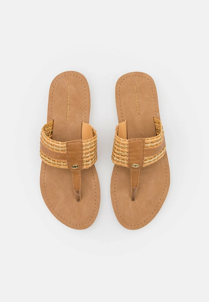 TOM TAILOR T-bar Sandals - Camel 8 TOM TAILOR T-bar Sandals - Camel - Image 6