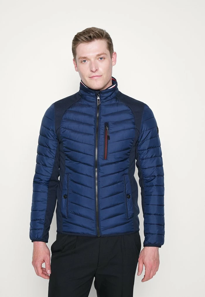 TOM TAILOR HYBRID - Light Jacket - Sky Captain Blue 3 TOM TAILOR HYBRID - Light Jacket - Sky Captain Blue
