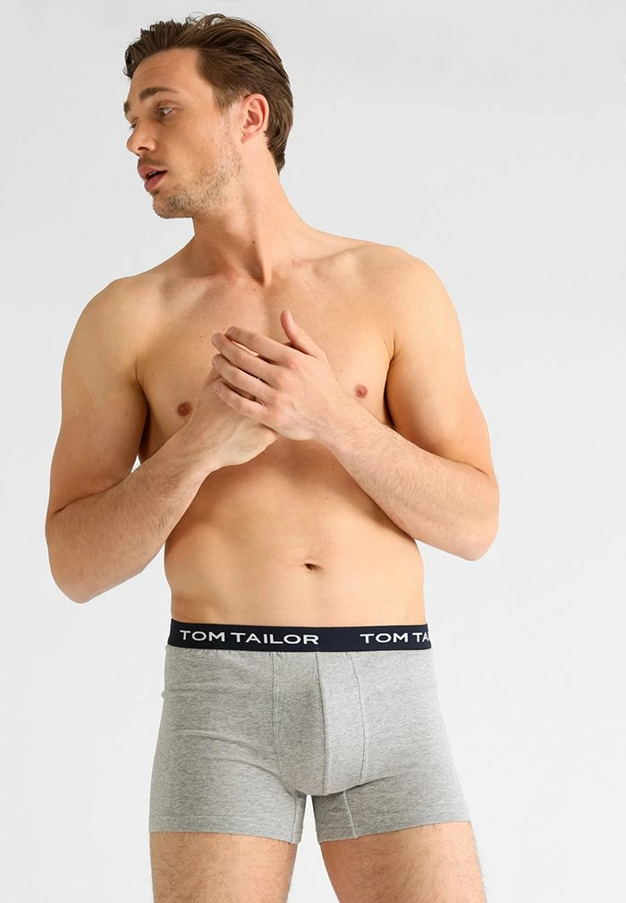 TOM TAILOR 3 PACK - Pants - Navy/melange/white 5 TOM TAILOR 3 PACK - Pants - Navy/melange/white - Image 3