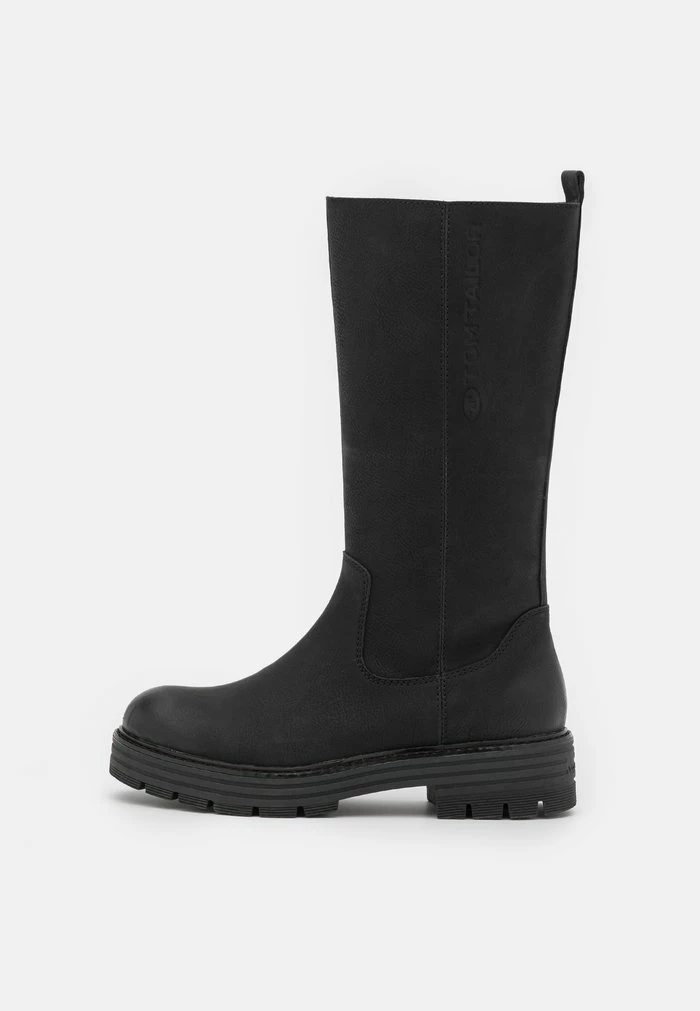 TOM TAILOR Platform Boots - Black 4 TOM TAILOR Platform Boots - Black - Image 2