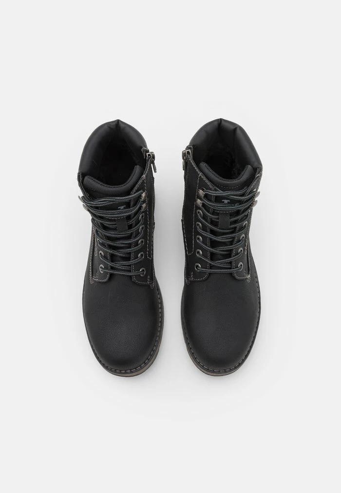 TOM TAILOR Lace-up Ankle Boots - Black 6 TOM TAILOR Lace-up Ankle Boots - Black - Image 4