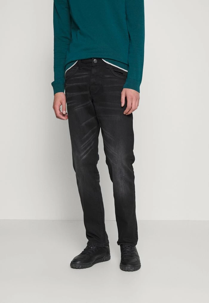 TOM TAILOR MARVIN - Straight Leg Jeans - Dark Stone Black 3 TOM TAILOR MARVIN - Straight Leg Jeans - Dark Stone Black