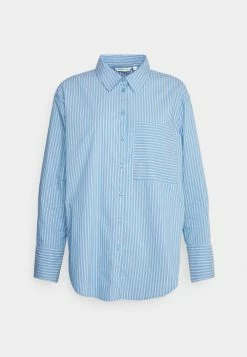 TOM TAILOR BLOUSE - Button-down Blouse - Blue/white -TOM TAILOR online store 0582be1432e6467983f6a3ea6d8bfbac