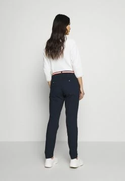 TOM TAILOR BELTED SLIM - Chinos - Sky Captain Blue -TOM TAILOR online store 0717b24329c3443fa35cfc22e400a1af