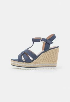 TOM TAILOR High Heeled Sandals - Denim