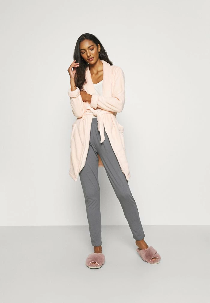 TOM TAILOR TROUSERS - Pyjama Bottoms - Grey Medium Solid 4 TOM TAILOR TROUSERS - Pyjama Bottoms - Grey Medium Solid - Image 2