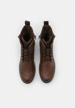 TOM TAILOR Lace-up Ankle Boots - Cognac -TOM TAILOR online store 081cacd1bfb04600a1524a25bd599d38