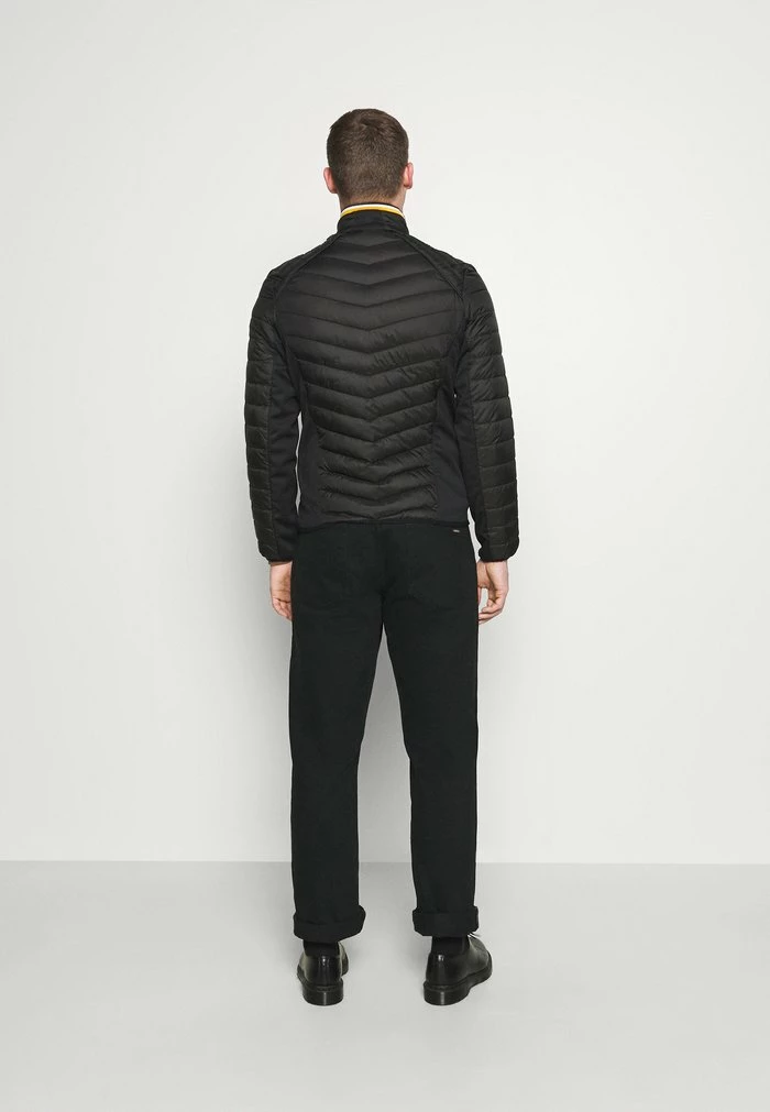 TOM TAILOR HYBRID JACKET - Light Jacket - Black 5 TOM TAILOR HYBRID JACKET - Light Jacket - Black - Image 3