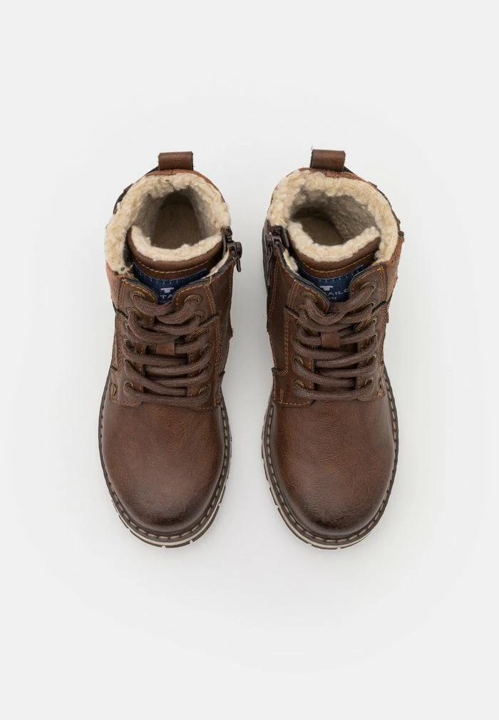 TOM TAILOR Lace-up Ankle Boots - Rust 6 TOM TAILOR Lace-up Ankle Boots - Rust - Image 4