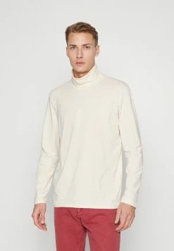 TOM TAILOR BASIC - Long Sleeved Top - Soft Buttercream