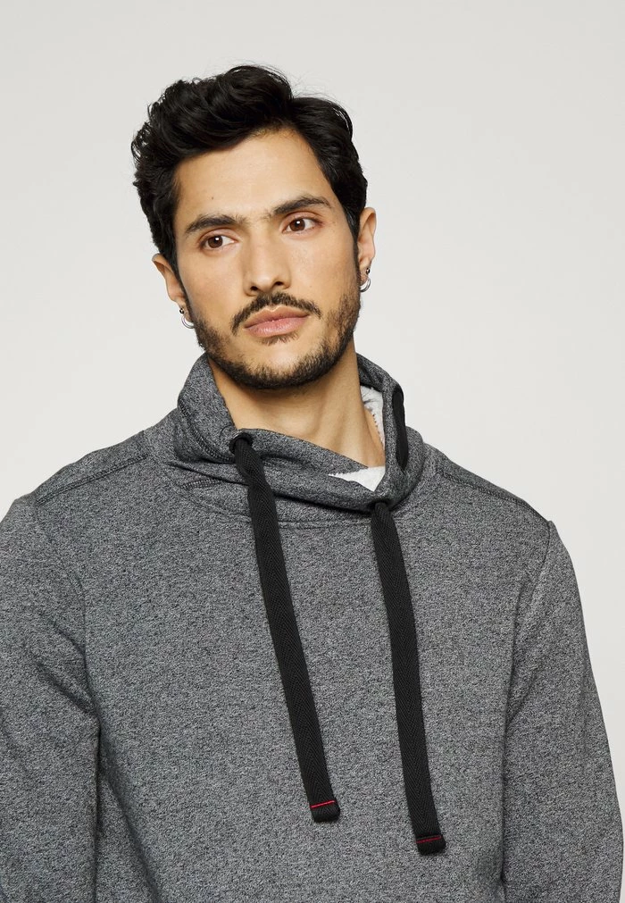 TOM TAILOR SNOOD GRINDLE - Sweatshirt - Offwhite Black 7 TOM TAILOR SNOOD GRINDLE - Sweatshirt - Offwhite Black - Image 5