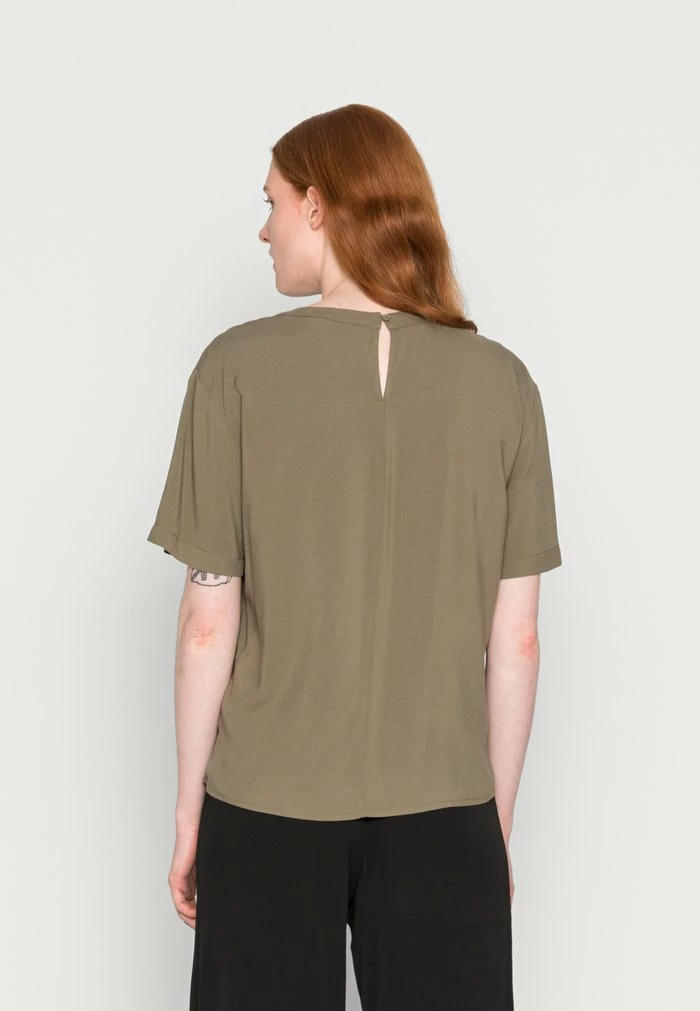 TOM TAILOR EASY SHAPE - Blouse - Dry Greyish Olive 5 TOM TAILOR EASY SHAPE - Blouse - Dry Greyish Olive - Image 3