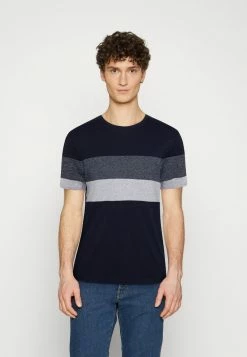 TOM TAILOR Print T-shirt - Sky Captain Blue