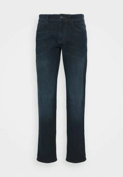 TOM TAILOR JOSH - Straight Leg Jeans - Washed Blue Denim