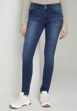 TOM TAILOR ALEXA - Jeans Skinny Fit - Dark Stone Wash Denim