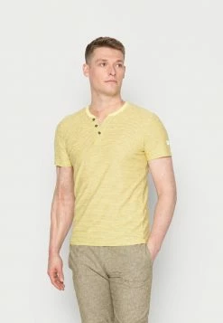 TOM TAILOR STRIPED SERAFINO - Print T-shirt - Elfin Yellow