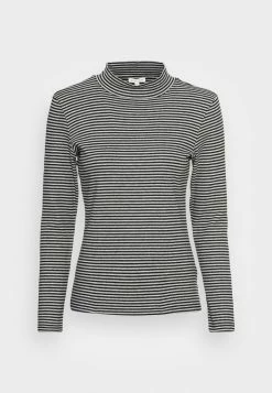 TOM TAILOR TURLTE NECK - Long Sleeved Top - Black -TOM TAILOR online store 0d233294c1244ca3b34cc5c4c06680e5