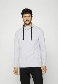 TOM TAILOR SNOOD - Sweatshirt - Light Stone Grey Melange