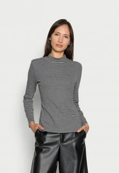 TOM TAILOR TURLTE NECK - Long Sleeved Top - Black