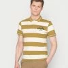 TOM TAILOR STRIPED WITH EMBRO - Polo Shirt - Moss Cream Yarn Dye 1 TOM TAILOR STRIPED WITH EMBRO - Polo Shirt - Moss Cream Yarn Dye -TOM TAILOR online store 0e5205ce28fa41dbaf4d9a2d20ad9328