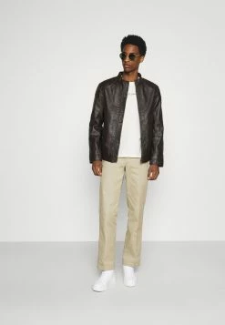 TOM TAILOR Faux Leather Jacket - Dark Earth Brown 9 TOM TAILOR Faux Leather Jacket - Dark Earth Brown -TOM TAILOR online store 0e73877c20494dfa860d756a12a302bf