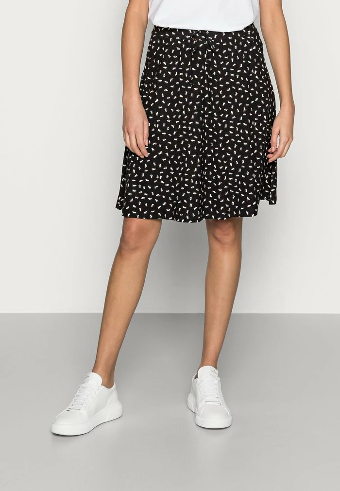 TOM TAILOR SKIRT - A-line Skirt - Black 3 TOM TAILOR SKIRT - A-line Skirt - Black