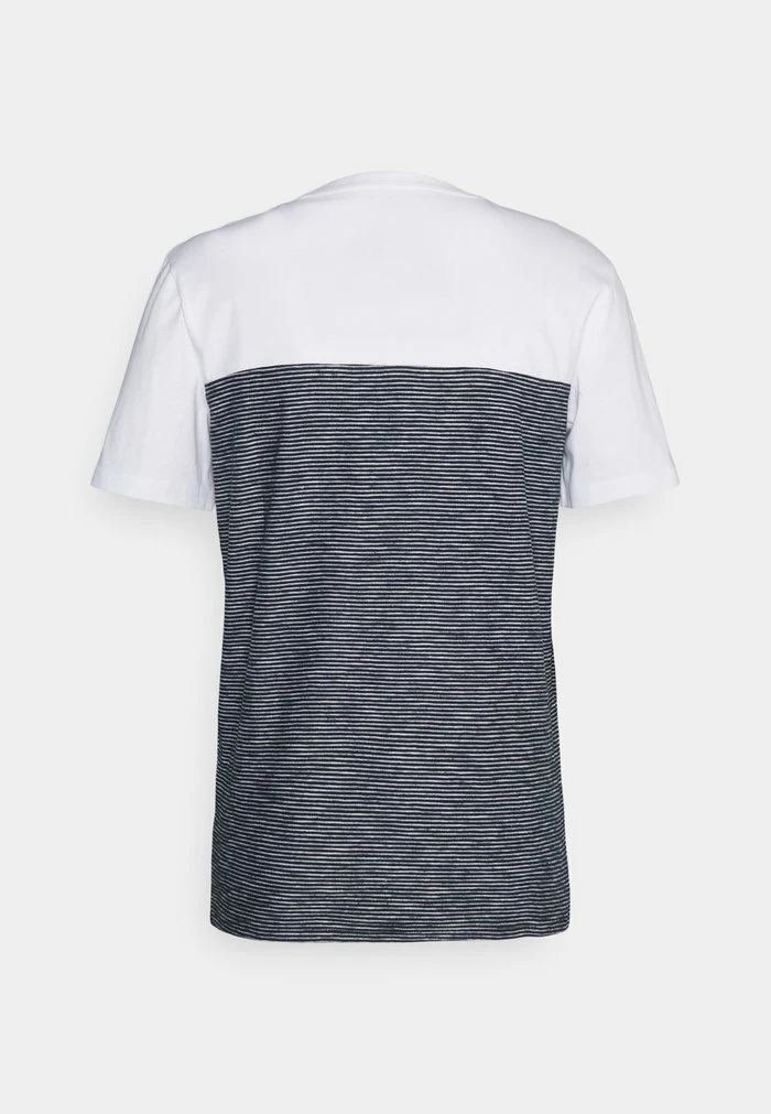 TOM TAILOR WITH CUTLINE - Print T-shirt - White 4 TOM TAILOR WITH CUTLINE - Print T-shirt - White - Image 2