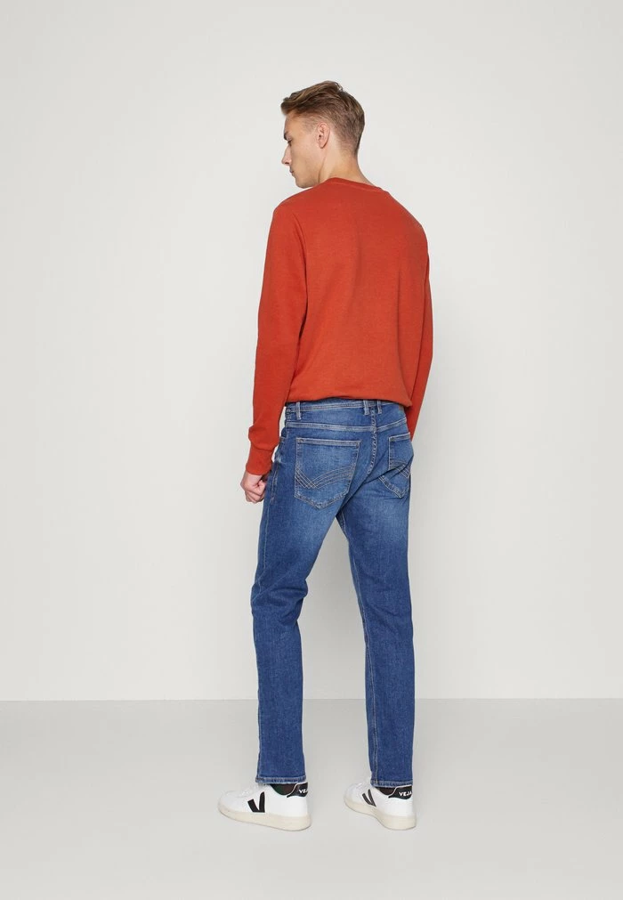 TOM TAILOR TRAD - Straight Leg Jeans - Mid Stone Wash Denim 5 TOM TAILOR TRAD - Straight Leg Jeans - Mid Stone Wash Denim - Image 3