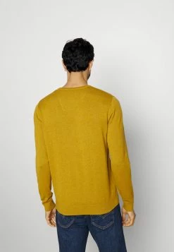 TOM TAILOR BASIC CREW NECK SWEATER - Jumper - New Mud Yellow 9 TOM TAILOR BASIC CREW NECK SWEATER - Jumper - New Mud Yellow -TOM TAILOR online store 115d8607fc004a918c44f3f0433f80da