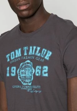 TOM TAILOR LOGO TEE - Print T-shirt - Tarmac Grey 11 TOM TAILOR LOGO TEE - Print T-shirt - Tarmac Grey -TOM TAILOR online store 11c94e4b00c24b8b91398e2ae3f986f7