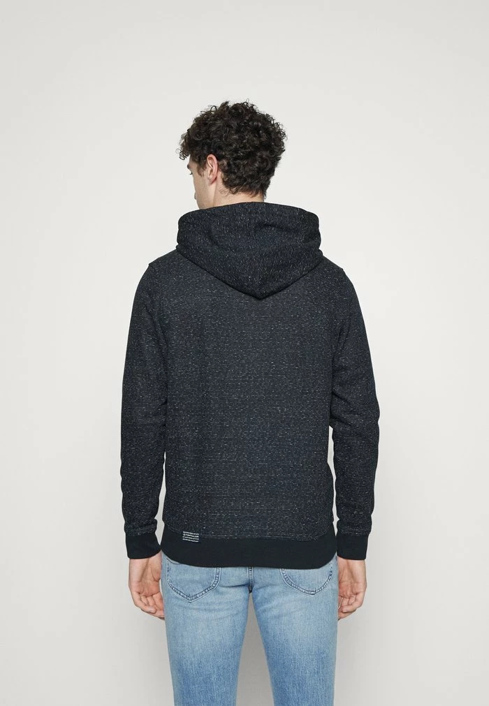 TOM TAILOR FINE STRIPED - Zip-up Sweatshirt - Navy Offwhite Inject 5 TOM TAILOR FINE STRIPED - Zip-up Sweatshirt - Navy Offwhite Inject - Image 3