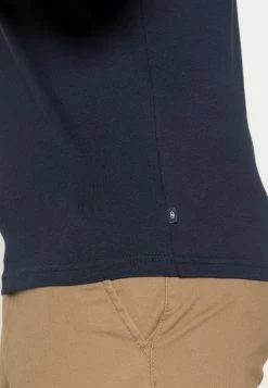 TOM TAILOR PEACHED CREWNECK - Basic T-shirt - Sky Captain Blue -TOM TAILOR online store 13bc90fce89a4f1c8c32f0fadda03961