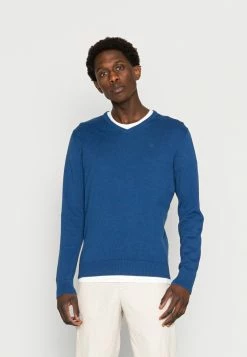 TOM TAILOR BASIC - Jumper - Night Sky Blue Melange