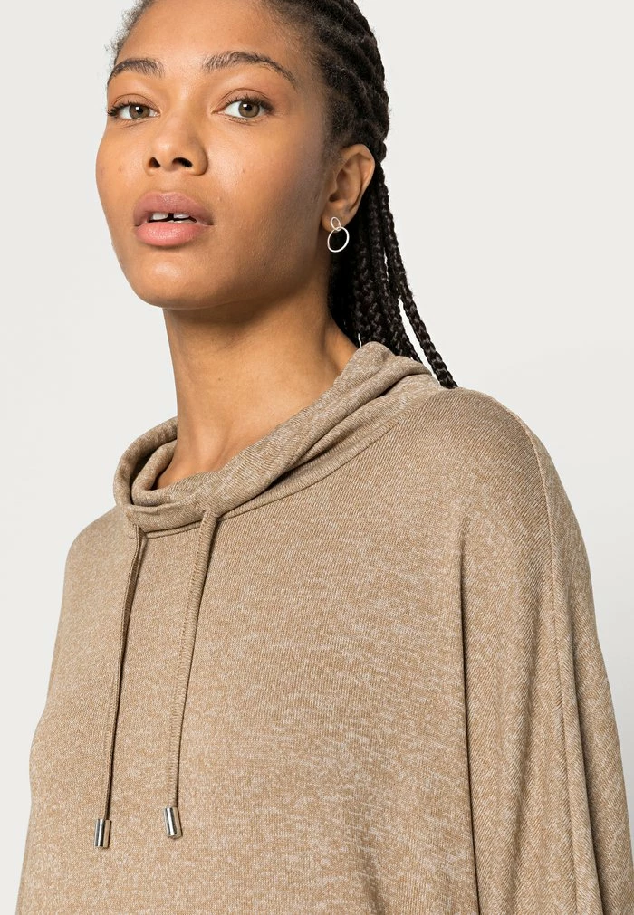 TOM TAILOR BATWING - Long Sleeved Top - Dark Sepia Melange 7 TOM TAILOR BATWING - Long Sleeved Top - Dark Sepia Melange - Image 5