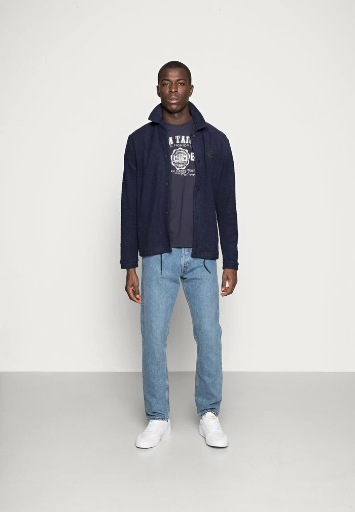 TOM TAILOR LOGO TEE - Print T-shirt - Navy Blue 4 TOM TAILOR LOGO TEE - Print T-shirt - Navy Blue - Image 2