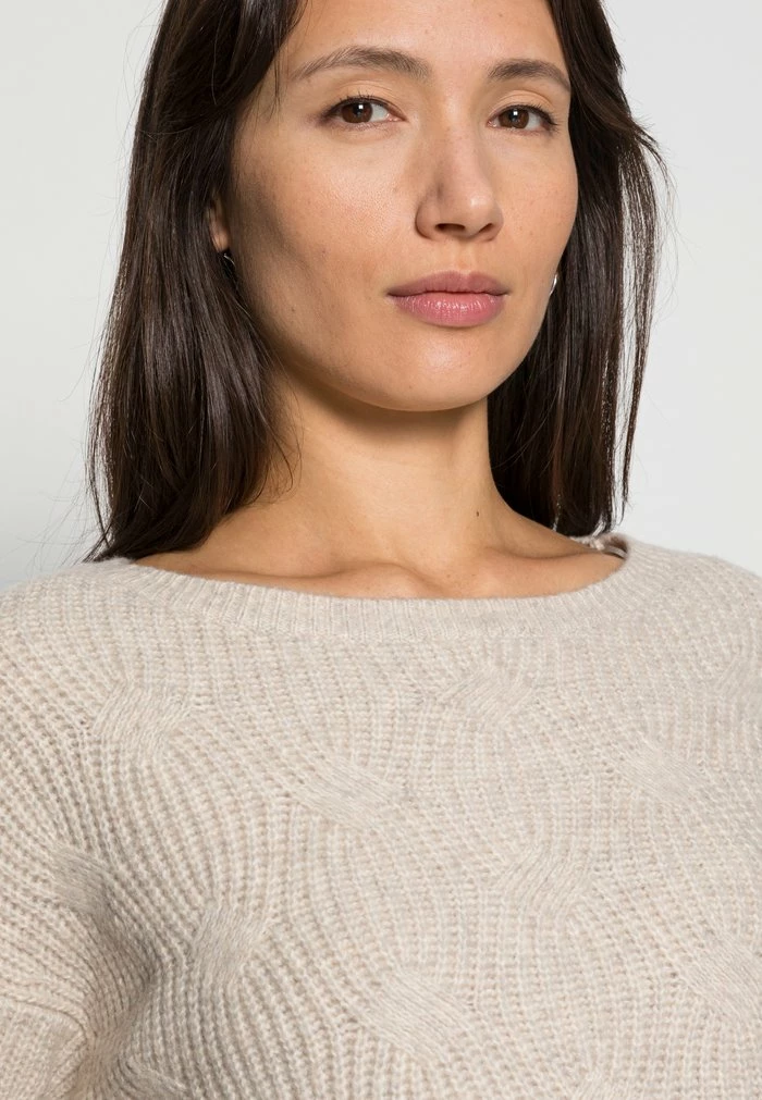 TOM TAILOR Jumper - Cold Beige Melange 7 TOM TAILOR Jumper - Cold Beige Melange - Image 5