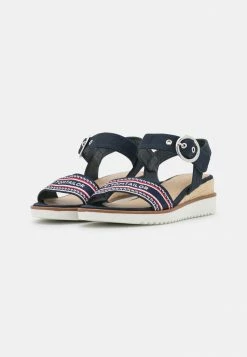 TOM TAILOR Wedge Sandals - Navy/red 10 TOM TAILOR Wedge Sandals - Navy/red -TOM TAILOR online store 15fd47af6b234ae6b520f3efe2c51f97