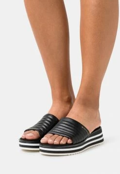 TOM TAILOR Heeled Mules - Black