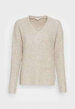 TOM TAILOR V NECK - Jumper - Cold Beige Melange 10 TOM TAILOR V NECK - Jumper - Cold Beige Melange -TOM TAILOR online store 177d9768edec47cfb6a1e4ce3ddb11a2