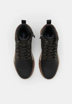 TOM TAILOR Lace-up Ankle Boots - Black -TOM TAILOR online store 17d6f0b38dda4ea88fae43129d9e2b40