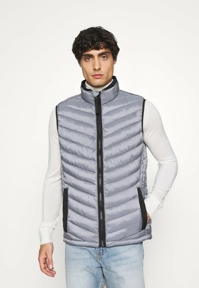 TOM TAILOR Waistcoat - Anthracite 3 TOM TAILOR Waistcoat - Anthracite