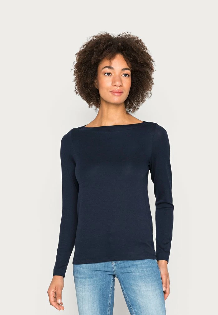 TOM TAILOR Long Sleeved Top - Sky Captain Blue 3 TOM TAILOR Long Sleeved Top - Sky Captain Blue