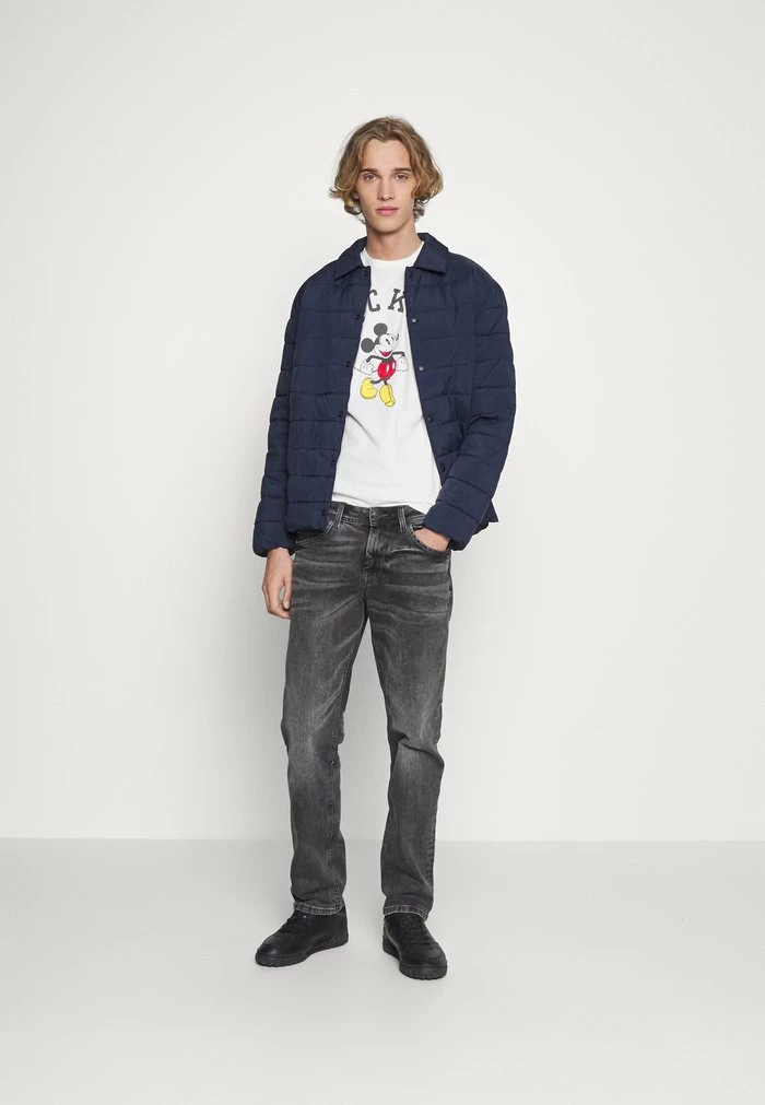 TOM TAILOR MARVIN - Straight Leg Jeans - Used Mid Stone Grey Denim 4 TOM TAILOR MARVIN - Straight Leg Jeans - Used Mid Stone Grey Denim - Image 2